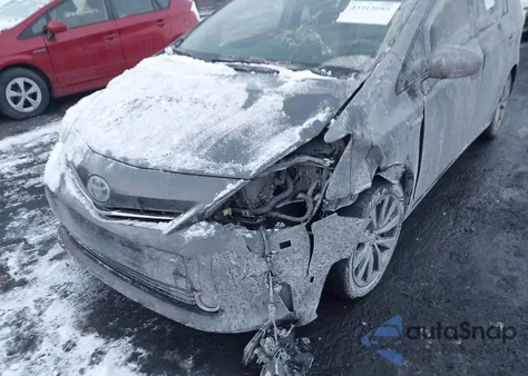 2013 Toyota Prius V Five from USA, damaged, VIN JTDZN3EU7D3282910